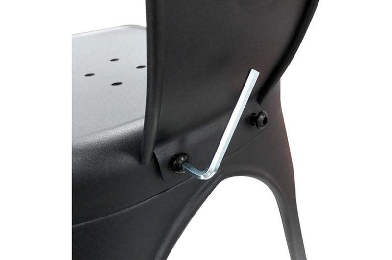 Silla-Tolix-Negro-Mate-Garden-Life