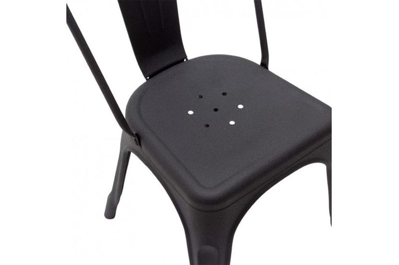 Silla-Tolix-Negro-Mate-Garden-Life
