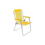 Sillon-Morris-80030-Aluminio-Amarillo-Descansar