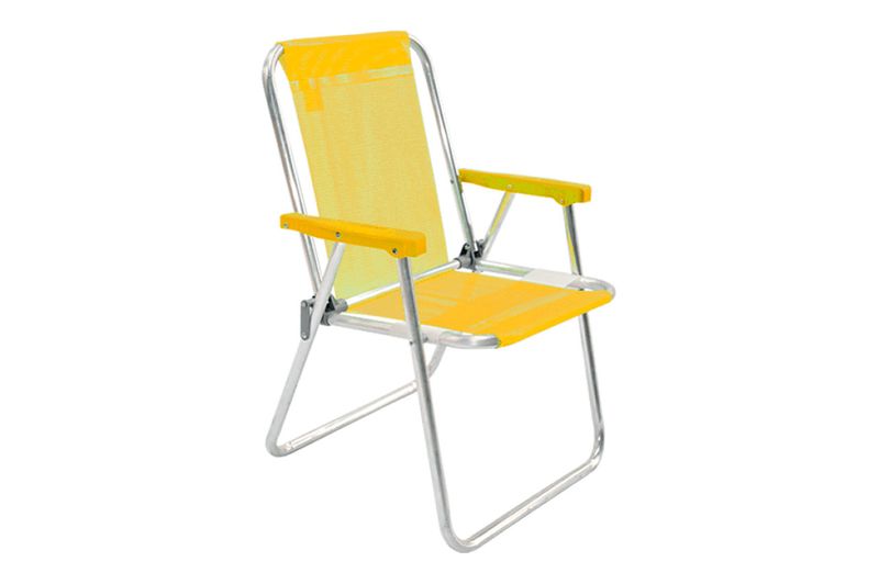 Sillon-Morris-80030-Aluminio-Amarillo-Descansar