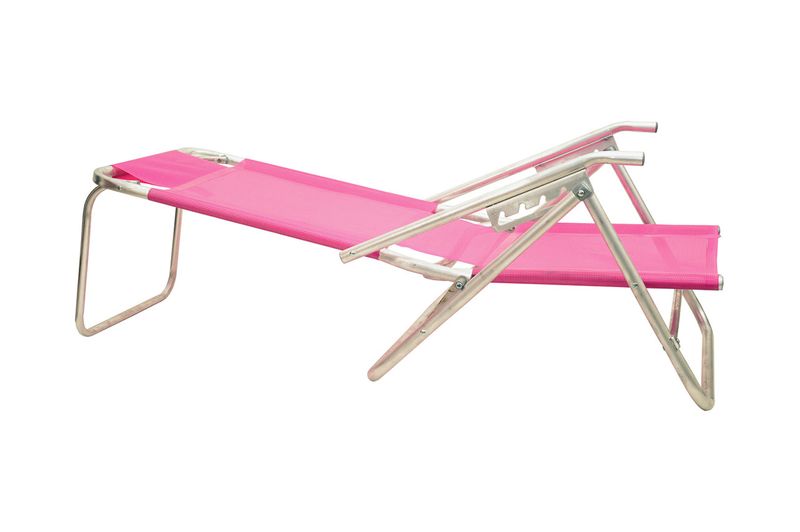 Reposera80012Aluminio5posicionesFucsiaDescansar