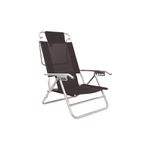 Reposera-80012-Aluminio-5-posiciones-Negro-Descansar