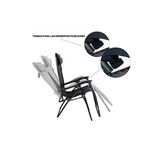 Reposera-Gravedad-Cero-T6100-Negra-Garden-Life