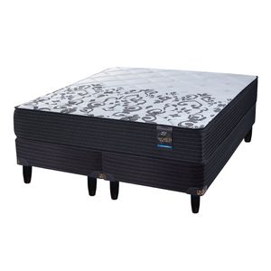 Sommier y Colchón de Resortes Queen Size King Koil Ascot 160x200
