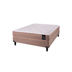 Sommier y Colchón de Resortes 2 Plazas y media King Koil Camila 150x190
