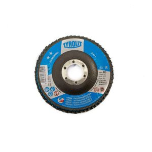 Disco Flap Plano Fibra de Vidrio Standard x 10 Unidades ø115 G60