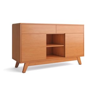 Vajillero Régola Roble 135 x 45 x 82 cm Pergamino Muebles