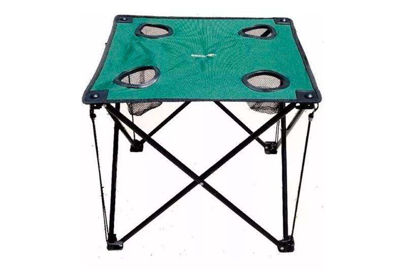 Mesa-Tela-Plegable-Broksol-4VE-c-Porta-Vaso-Verde