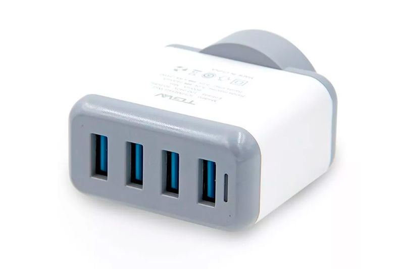 Cargador-Pared-TGW-4-Puertos-USB-ICHAR34G-WG-