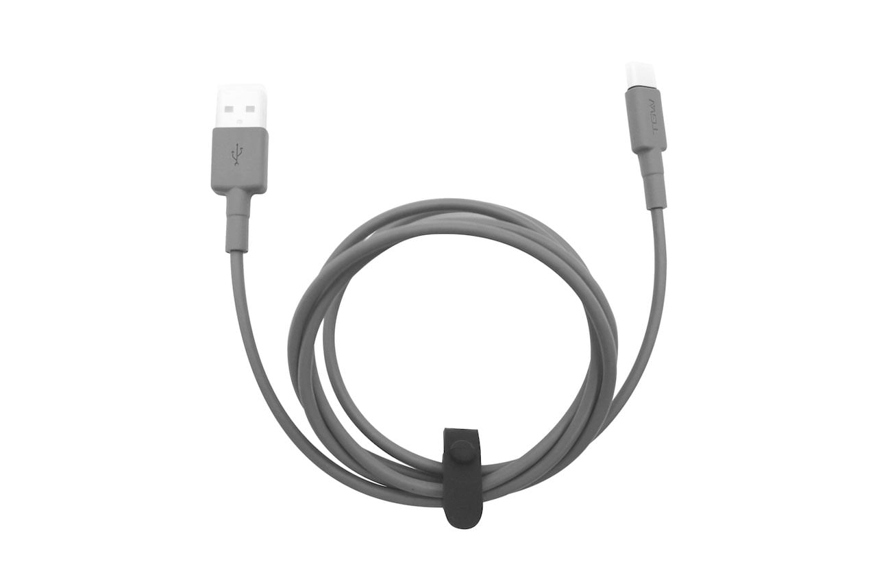 Cable ventev usb c a lightning gris 1