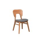 Silla-Naoto-Roble-tapizado-Gris-Claro-Genoud