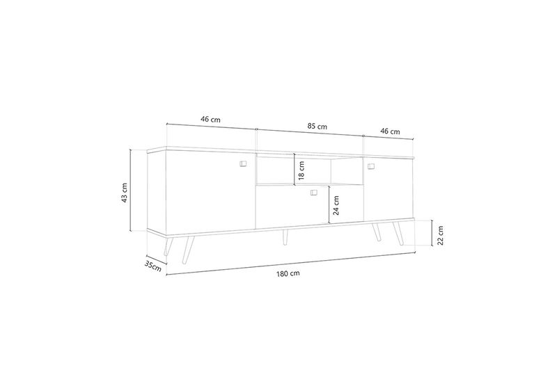 Rack-TV-DL882-3-puertas-180m-Gris-Cubanita-Delos