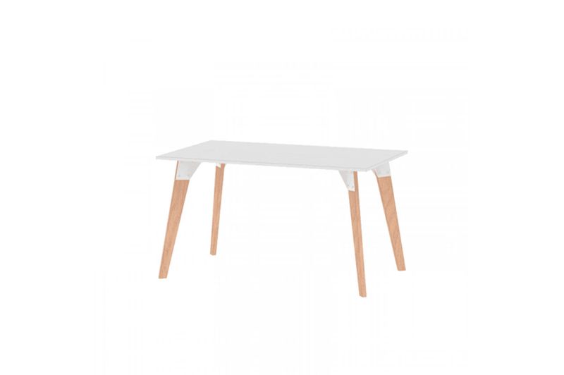 Mesa-Oslo-Rectangular-140-Blanco-Roble-natural-Dielfe