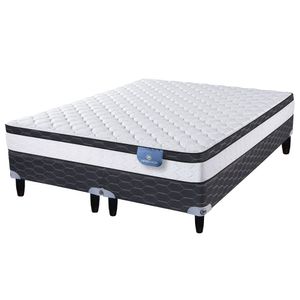 Sommier y Colchón de Resortes King Size Serta Nixa 200x200