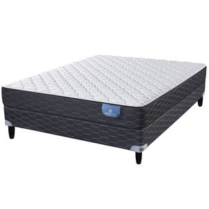Sommier y Colchón de Resortes 2 Plazas Serta Joplin 130x190