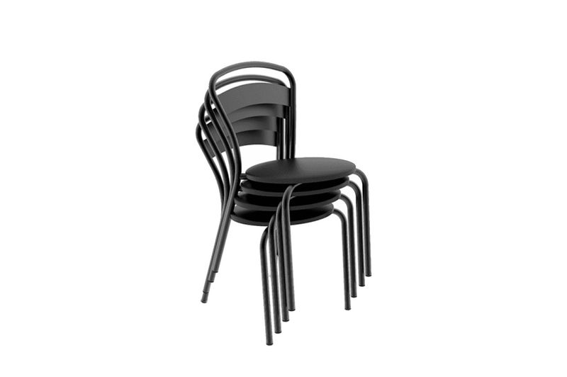 Combo-Mesa-Milano-120---4-Sillas-Milano-Negro-Dielfe