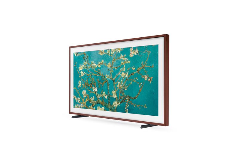 Smart-TV-65--QLED-UHD-4K-Samsung-The-Frame-Art-Mode-Nogal-QN65LS03BAGCZBM