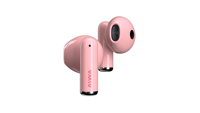 Auriculares Inalámbricos In-ear Aiwa Ata-506r Bluetooth Rosa Pastel -  Genesio Hogar