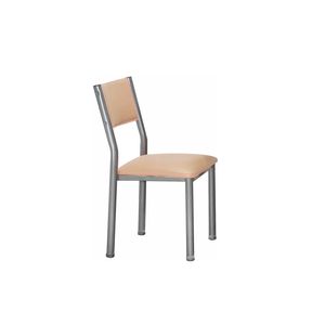 Silla Juliana Tapizada Crudo Dakot