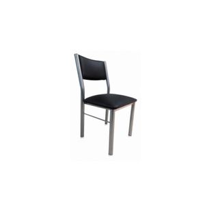 Silla Juliana Tapizada Negro Dakot