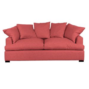 Sillón Nido 3 Cuerpos de Chenille Jumper Rojo