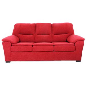 Sillón Nevada 3 Cuerpos de Chenille Zafiro Rojo