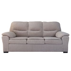Sillón Nevada 3 Cuerpos de Chenille Zafiro Cemento