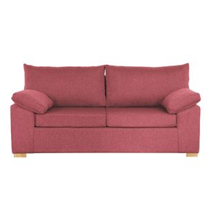 Sillón Italiano 3 Cuerpos Chenille Jumper Rojo