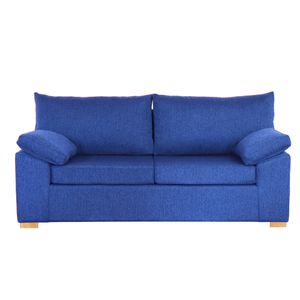Sillón Italiano 3 Cuerpos Chenille Jumper Azul