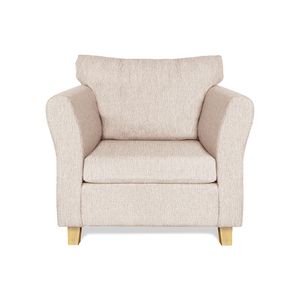 Sillón Trento 1 Cuerpo Chenille Jumper Beige
