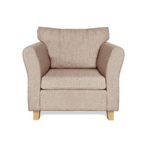 Sillón Trento 1 Cuerpos Chenille Jumper Habano