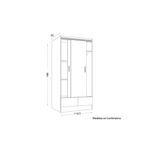 Placard-Corredizo-Tana-Plus-Moccha-2-Ptas-2-Cajones-Ricchezze