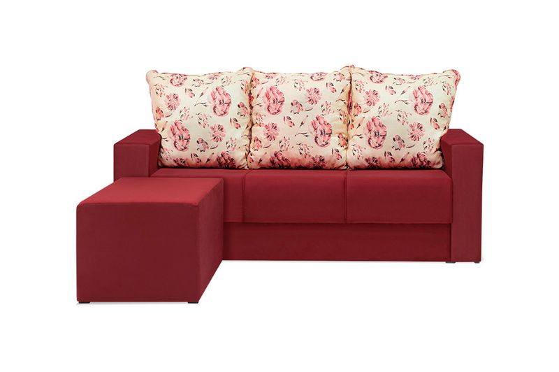 SofaEsquineroDarel3CuerposRojoBassett