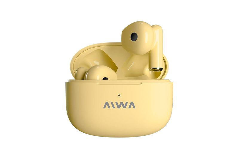Auriculares-In-Ear-Inalambricos-Aiwa-ATA-506A-Amarillo-Pastel