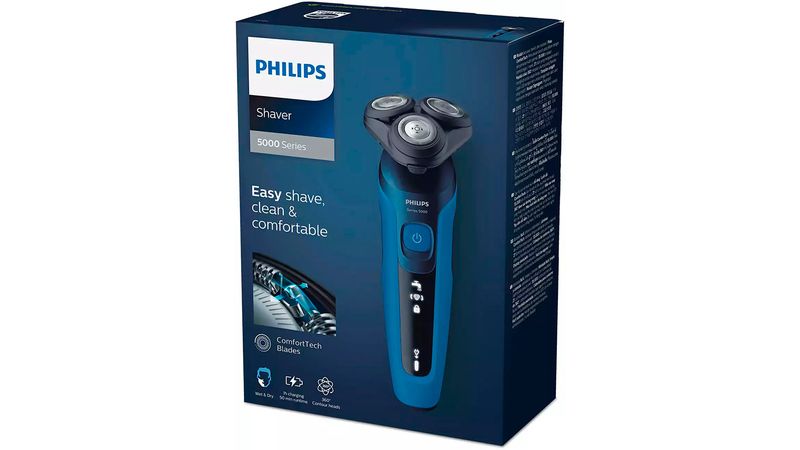 Philips SHAVER Series 5000 Cuchillas ComfortTech Afeitadora eléctrica en  seco y húmedo