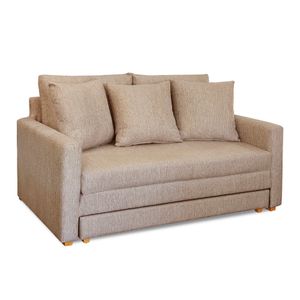 Sofá Cama Avalon 2 cuerpos Chenille Jumper Habano