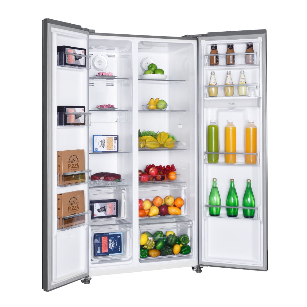 Heladera Side By Side Whirlpool No Frost Inverter de 518 Lts Pardo