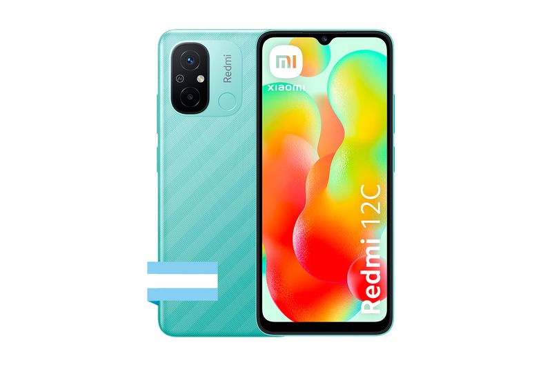 Celular-Xiaomi-Redmi-12C-128GB-50MP-ROM-Mint-Green