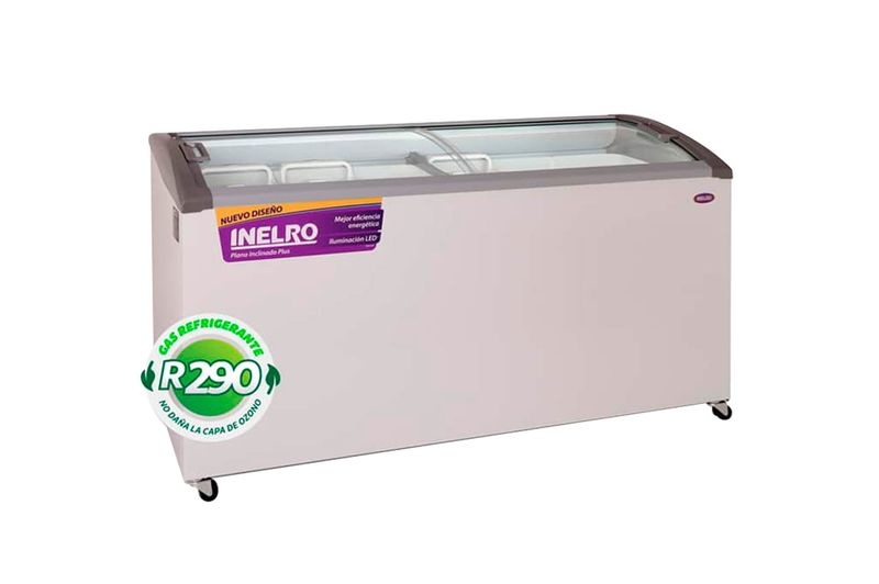 FreezerHorizontalExhibidorInelroFIH550PIPLUS455LGris