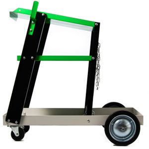 Carro Porta Soldadora, herramientas y Cilindro 3 Estantes