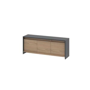 Rack Tv Niza Rpn130 1,30 Mts Gris Roble Bardolino Dielfe