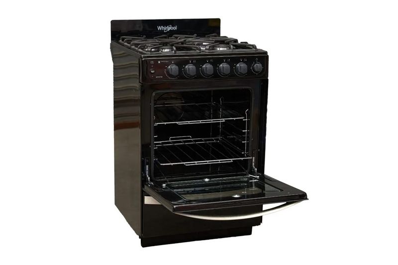 Cocina-Whirlpool-WFN57DI-Gas-Natural-55cm-Negro
