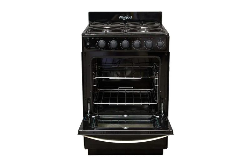 Cocina-Whirlpool-WFN57DI-Gas-Natural-55cm-Negro