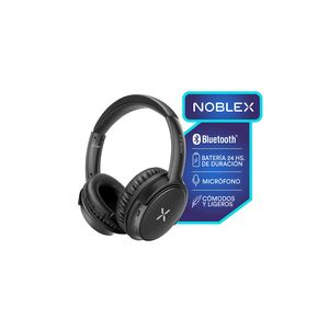 Auriculares Vincha Bluetooth Noblex HP350BT Negro