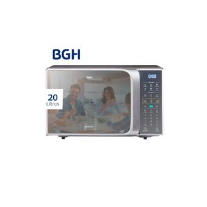 Horno Microonda BGH 20lts Digital B120DS20 Silver