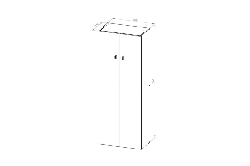 Despensero-con-Estantes-D060-2-Puertas-Blanco-DIELFE-