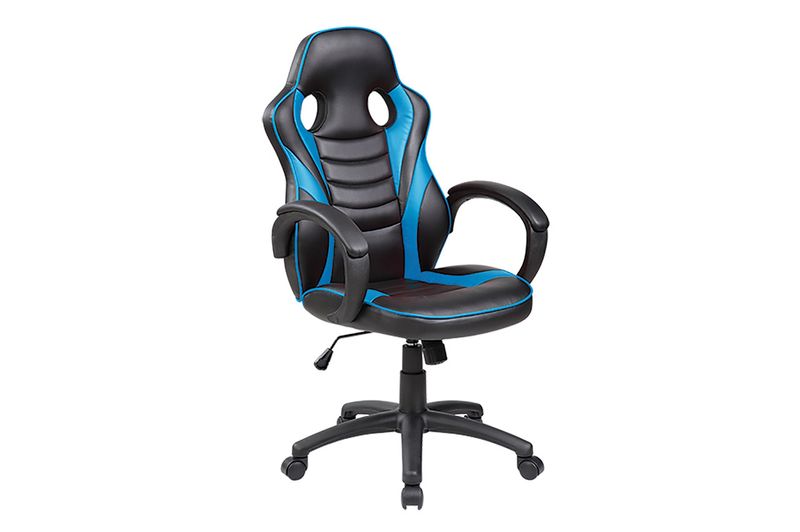Silla-Gamer-OB-SG4A-NegraAzul-ONE-BOX