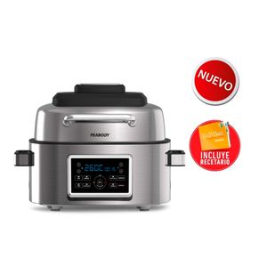 Freidora sin Aceite Peabody PE-AFG011X con Grill 6Lts
