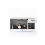 Bajo-Mesada-Alfa-DL604-con-3-Puertas-140m-Blanco-Delos