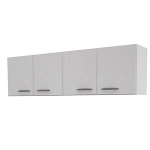 Alacena DL626 con 4 Puertas 1.60m Blanco Delos
